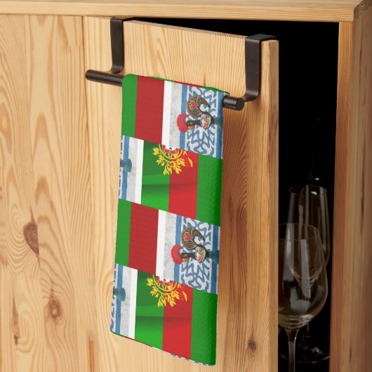 Portugiesische Muster Geschirrtuch (Drittel gefaltet)