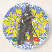 Portugiesische Muster Getränkeuntersetzer (Vorne)