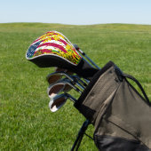 Portugiesische Muster Golf Headcover (In SItu)