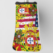 Portugiesische Muster Golf Headcover (Rotieren 90)