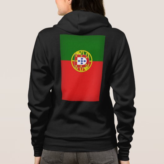 Portugiesische Muster Hoodie (Rückseite)