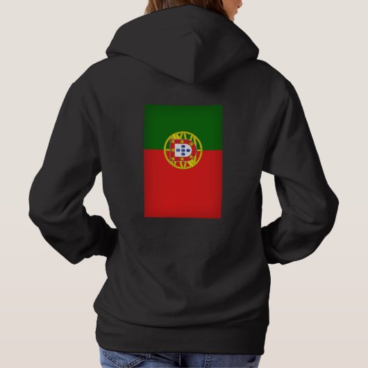 Portugiesische Muster Hoodie (Rückseite)