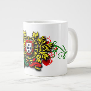 Portugiesische Muster Jumbo-Tasse