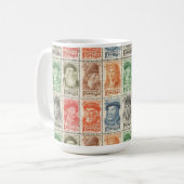 Portugiesische Muster Kaffeetasse (Vorderseite Links)