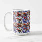 Portugiesische Muster Kaffeetasse (Links)
