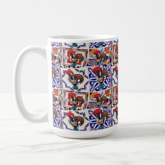 Portugiesische Muster Kaffeetasse (Links)