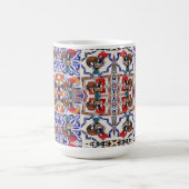 Portugiesische Muster Kaffeetasse (Mittel)