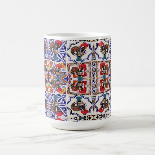 Portugiesische Muster Kaffeetasse (Mittel)