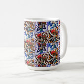 Portugiesische Muster Kaffeetasse (VorderseiteRechts)