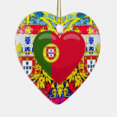 Portugiesische Muster Keramik Ornament (Rechts)