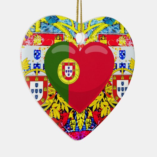 Portugiesische Muster Keramik Ornament (Rechts)