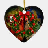 Portugiesische Muster Keramik Ornament (Vorne)