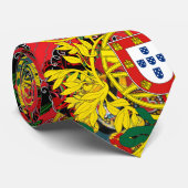 Portugiesische Muster Krawatte (Gerollt)