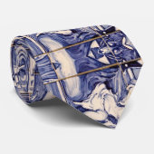 Portugiesische Muster Krawatte (Gerollt)