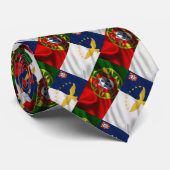 Portugiesische Muster Krawatte (Gerollt)