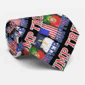 Portugiesische Muster Krawatte (Gerollt)