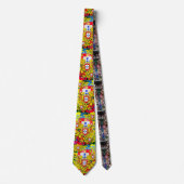 Portugiesische Muster Krawatte (Vorderseite)