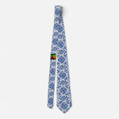 Portugiesische Muster Krawatte (Rückseite)