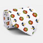 Portugiesische Muster Krawatte (Gerollt)