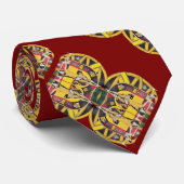 Portugiesische Muster Krawatte (Gerollt)