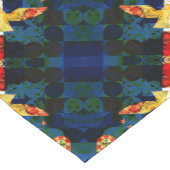 Portugiesische Muster Kurzer Tischläufer (Ecke)