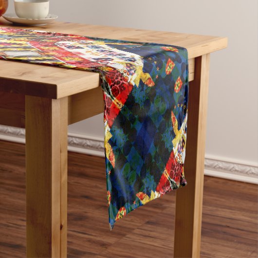 Portugiesische Muster Kurzer Tischläufer (Beispiel)