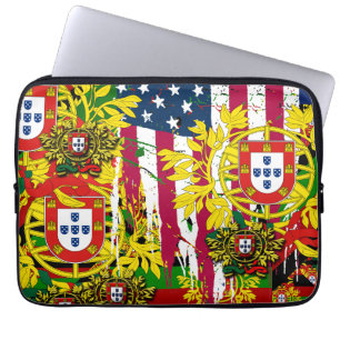 Portugiesische Muster Laptopschutzhülle