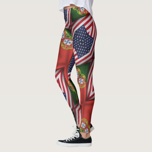 Portugiesische Muster Leggings (Links)