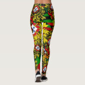 Portugiesische Muster Leggings (Rückseite)