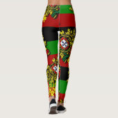 Portugiesische Muster Leggings (Rückseite)