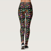 Portugiesische Muster Leggings (Rückseite)