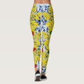 Portugiesische Muster Leggings (Rückseite)