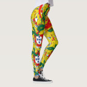 Portugiesische Muster Leggings (Rechts)