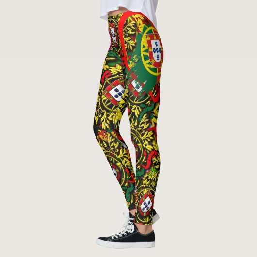 Portugiesische Muster Leggings (Links)