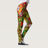 Portugiesische Muster Leggings (Rechts)