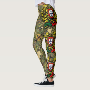 Portugiesische Muster Leggings