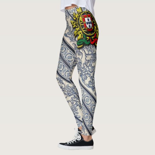 Portugiesische Muster Leggings (Links)