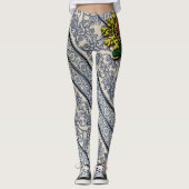 Portugiesische Muster Leggings (Vorderseite)