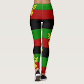 Portugiesische Muster Leggings (Rückseite)
