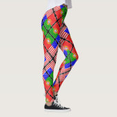Portugiesische Muster Leggings (Rechts)