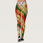 Portugiesische Muster Leggings (Rückseite)