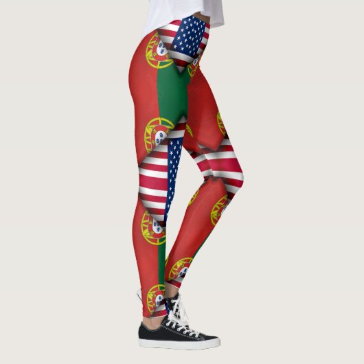 Portugiesische Muster Leggings (Rechts)