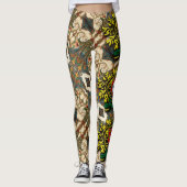 Portugiesische Muster Leggings (Vorderseite)