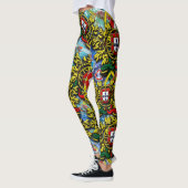 Portugiesische Muster Leggings (Links)