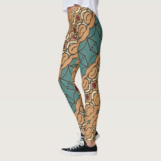 Portugiesische Muster Leggings (Links)