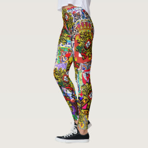 Portugiesische Muster Leggings