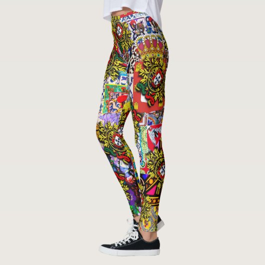 Portugiesische Muster Leggings (Links)