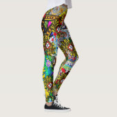 Portugiesische Muster Leggings (Rechts)