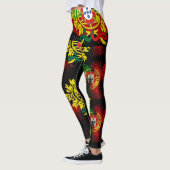 Portugiesische Muster Leggings (Links)