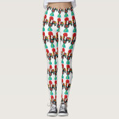 Portugiesische Muster Leggings (Vorderseite)